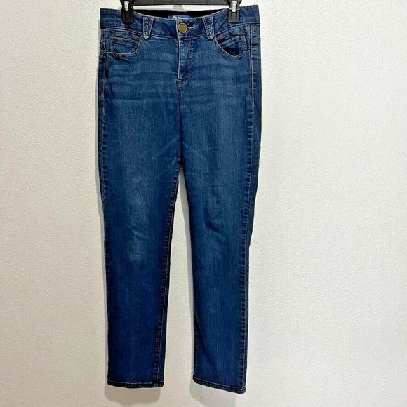 Democracy Ab Technology Womens Size 8 Stretch Denim Jeans - READ - Picture 1 of 15